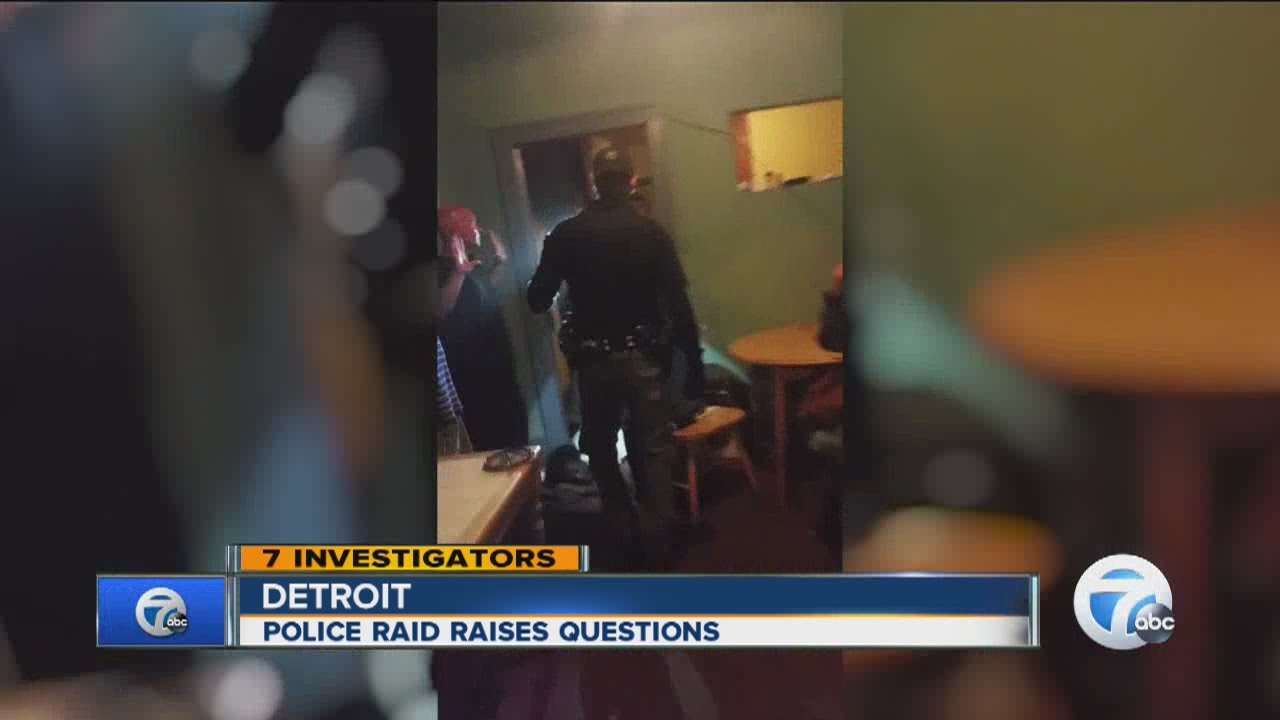 Police raid raising questions