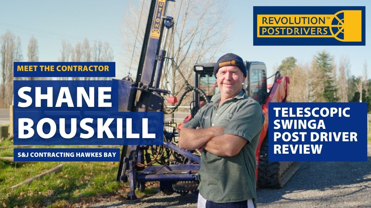Revolution Telescopic Swinga & Skid Steer Combo | Shane Bouskill - S&J Contracting Hawke's Bay