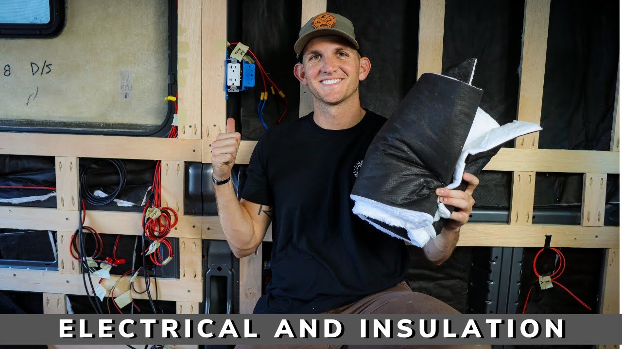 FORD TRANSIT BUILD | PRE WIRING, SOLAR & INSULATION