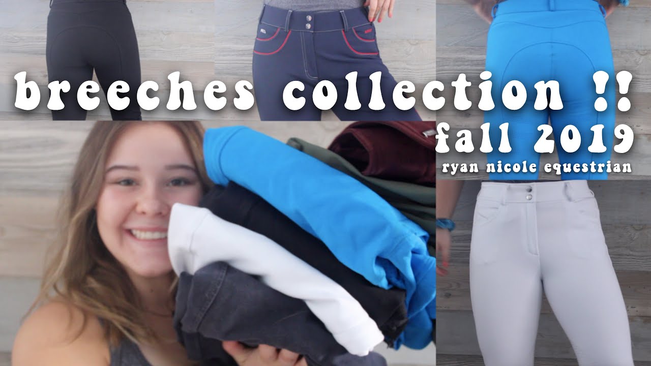my breeches collection + try on !!