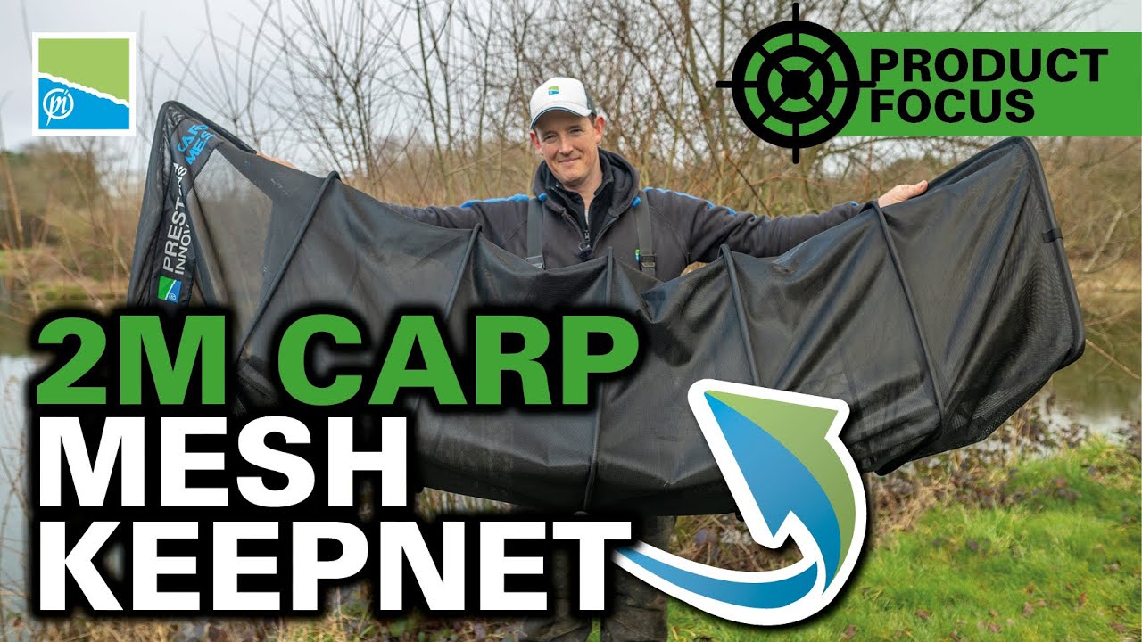 2m Carp Mesh Keepnet! Conquer Keepnet Limits!