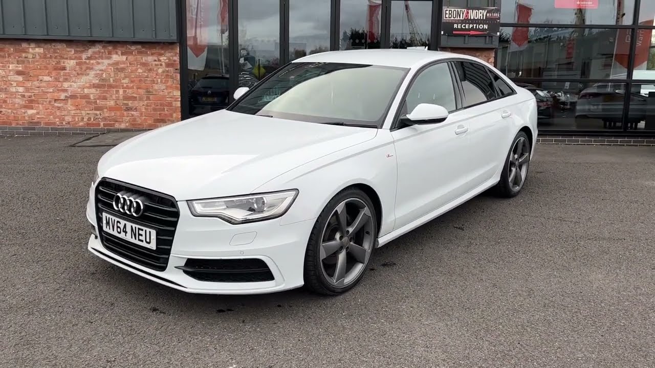 AUDI A6 2.0 TDI AUTO 2014 64 WHITE