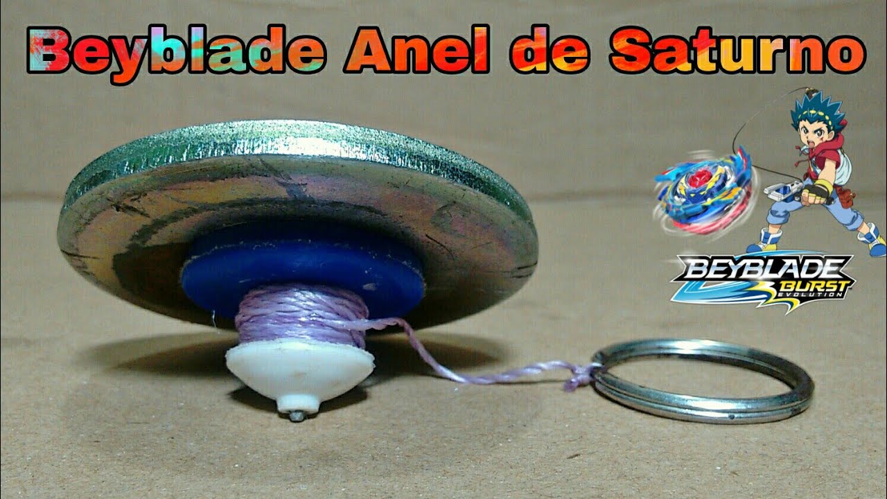 Como fazer a Beyblade Anel de Saturno