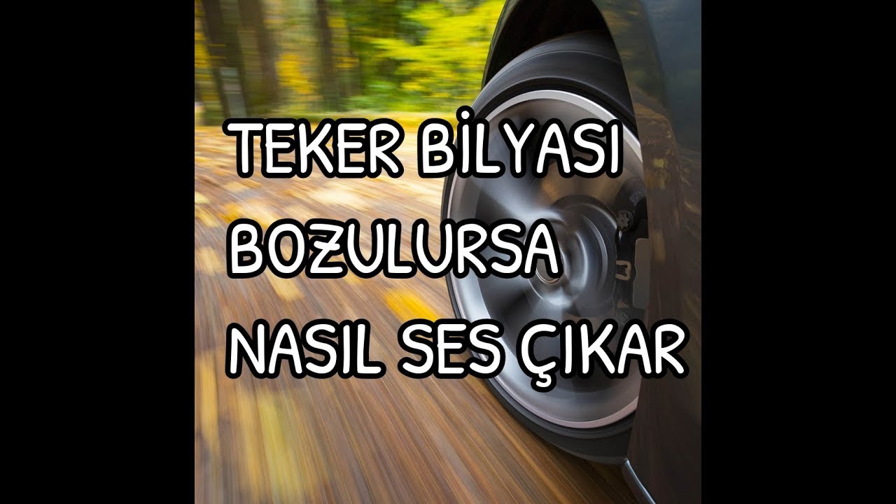 TEKER (PORYA) BİLYASI  BOZULURSA NASIL SES &Ccedil;IKAR araba videosu#otokontrol