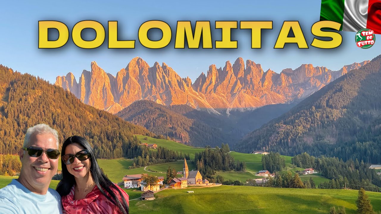 DOLOMITAS na ITÁLIA 🇮🇹 espetacular.