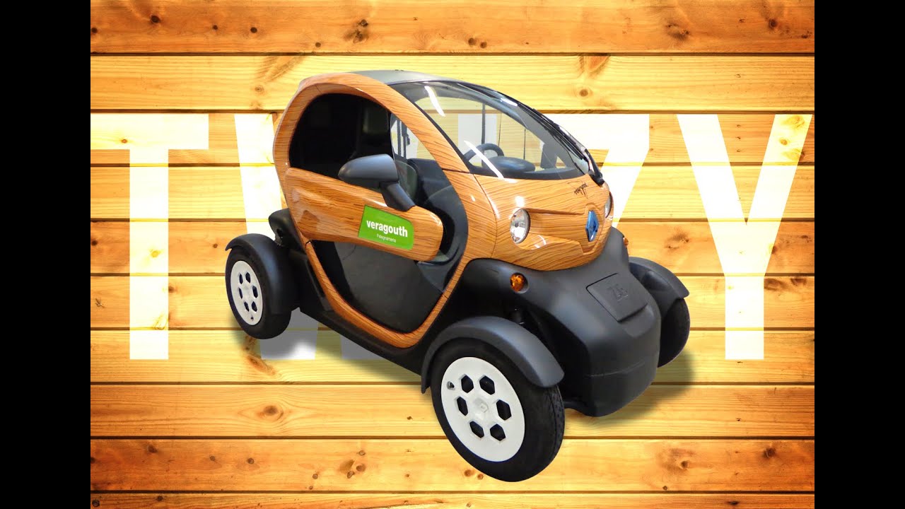 CAR WRAPPING - RENAULT TWIZY Falegnameria