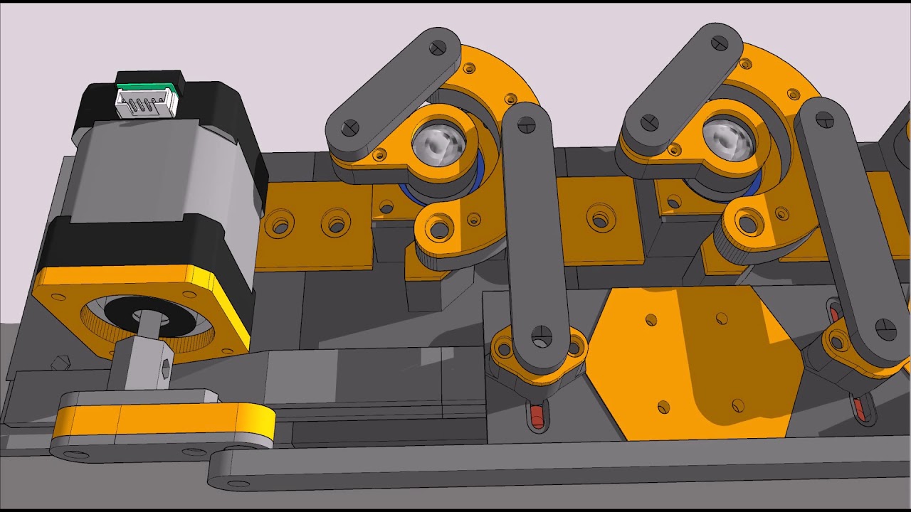 Converting Motion ( linear to rotary 180 degrees )