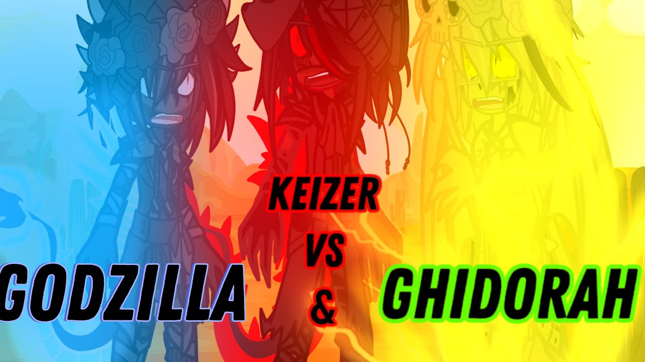 Keizer(OC) Vs Godzilla & King Ghidorah || Kaiju || Jurassic Kingdom || Kaiju Battle ||