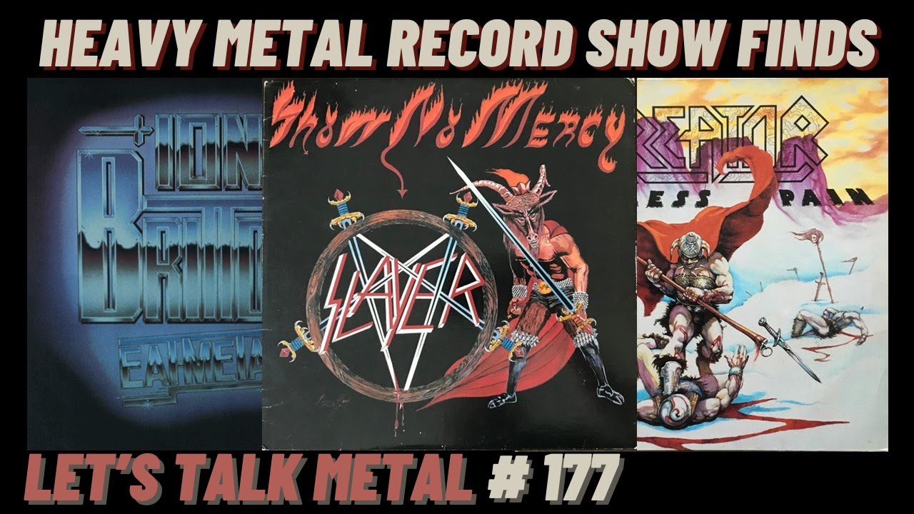 I've Never Seen So Much Heavy Metal Vinyl at a Record Show! What Did I Get? LET'S TALK METAL #177