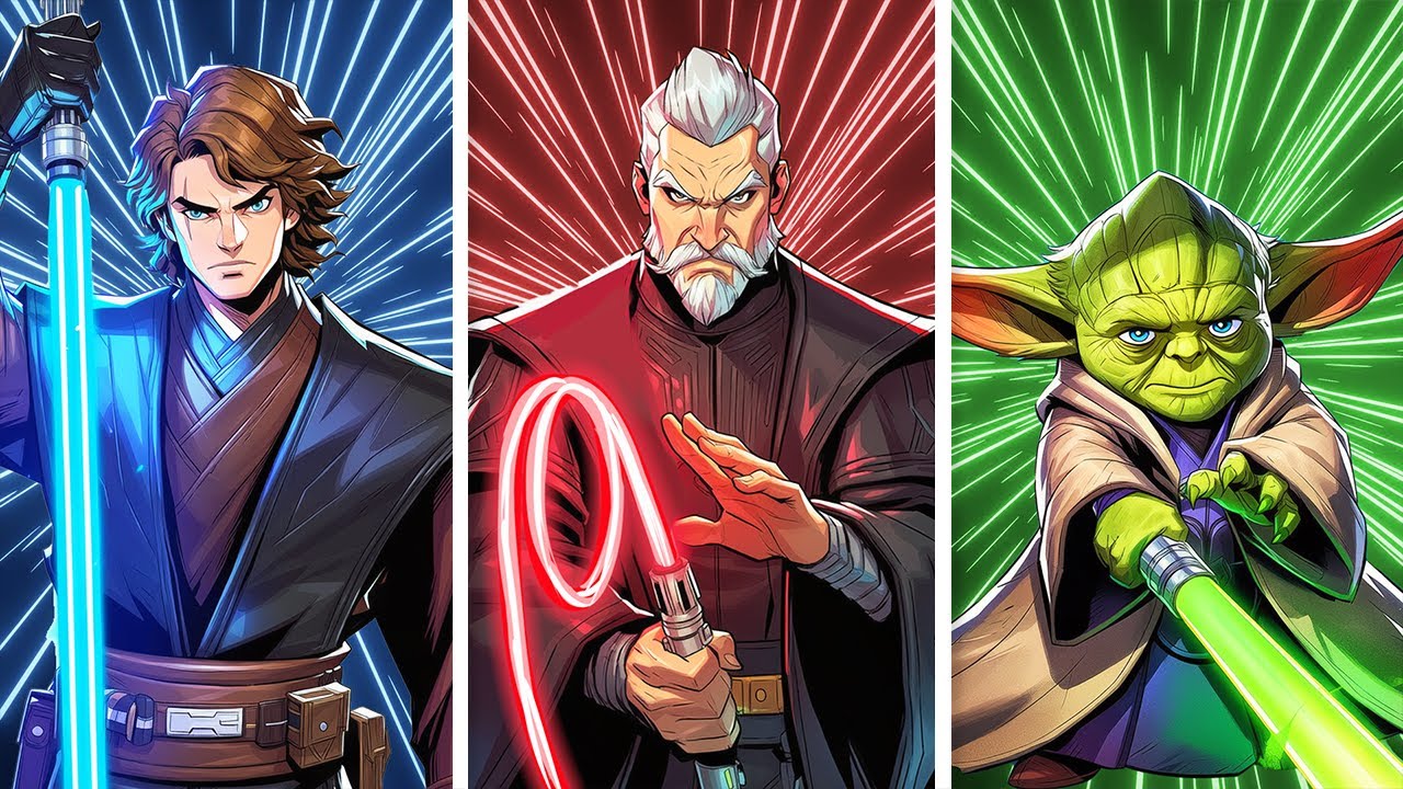 Toutes les Variantes de Sabre Laser dans Star Wars Expliquées