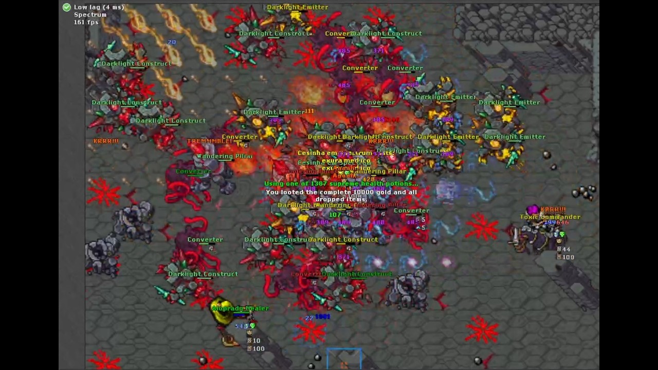 Gloom Pillars - Hunt PT x4 - 1200+ // 22kk na RAW  [Universo RubinOT]