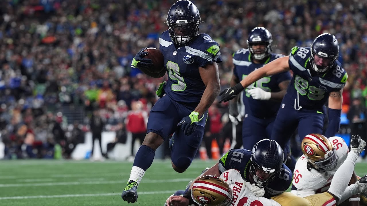 Kenneth Walker III's best plays from 3-TD game vs. 49ers | NFC Divisional Round