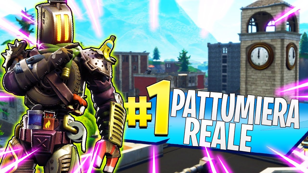 UNA PATTUMIERA DA VITTORIA REALE!! - Fortnite new skin
