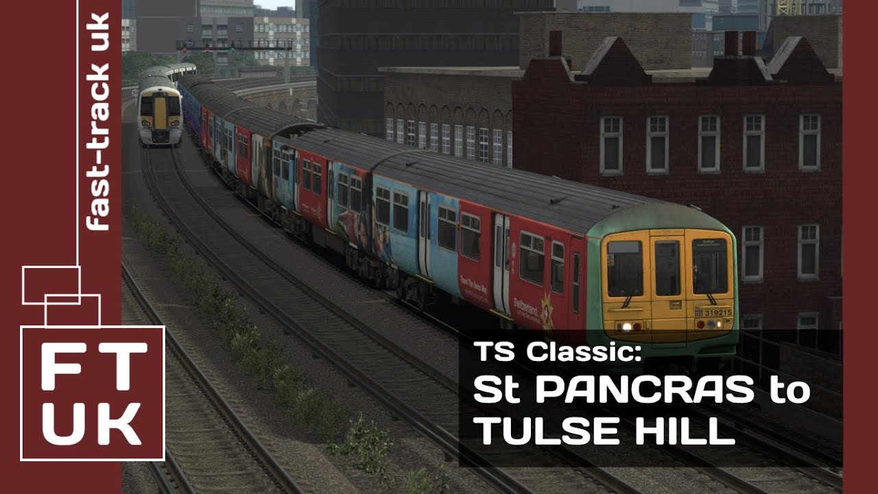 TS Classic | 9O21 St Albans City - Sutton (from Pancras to Tulse Hill) | AP Class 319 Vol. 1/SamT SP