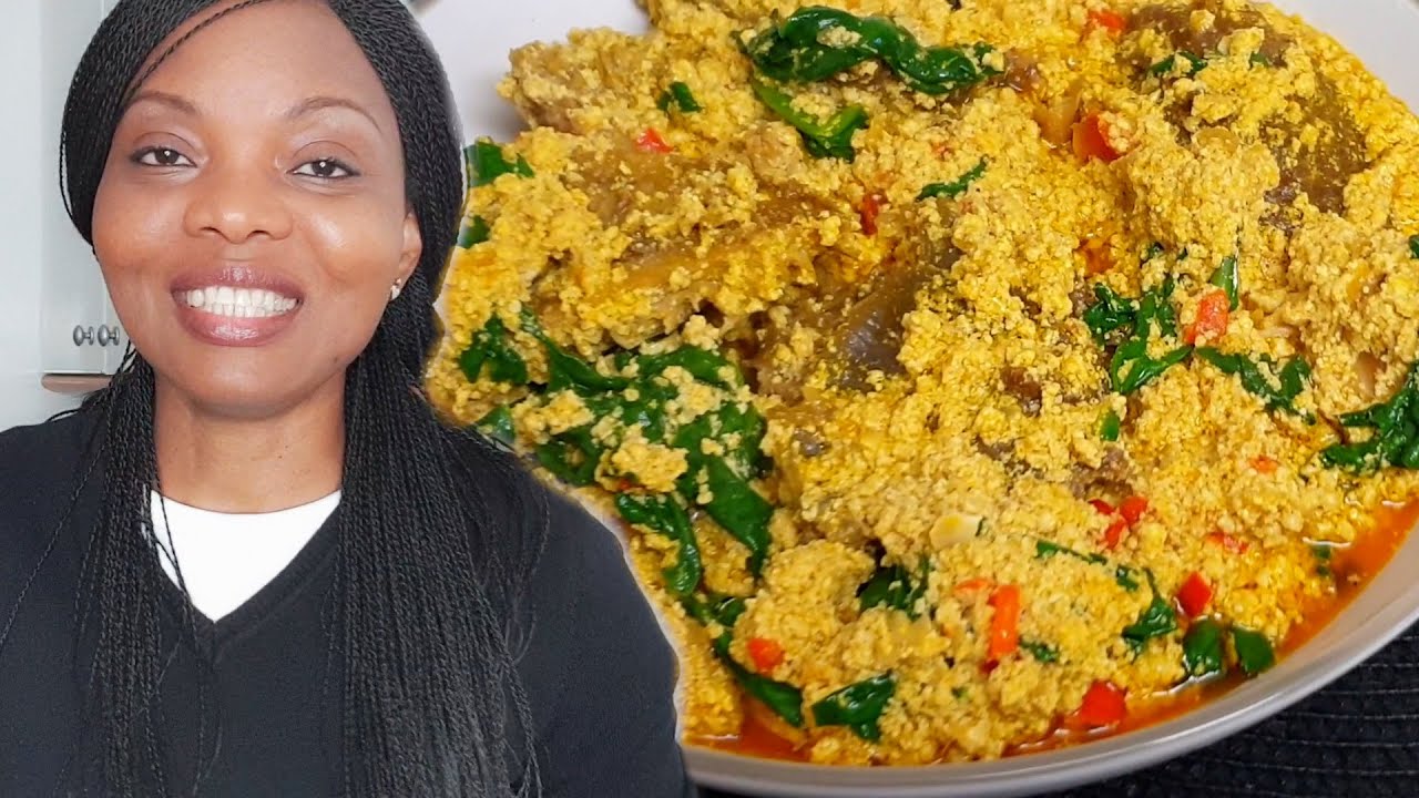Cook With Me Egusi Soup With Spinach | All Nigerian Recipes | Flo Chinyere