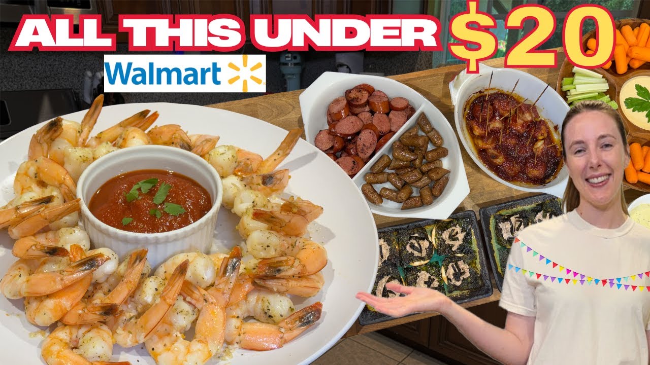 Праздничная вечеринка в Walmart по цене менее 20 долларов — 5 суперпростых закусок