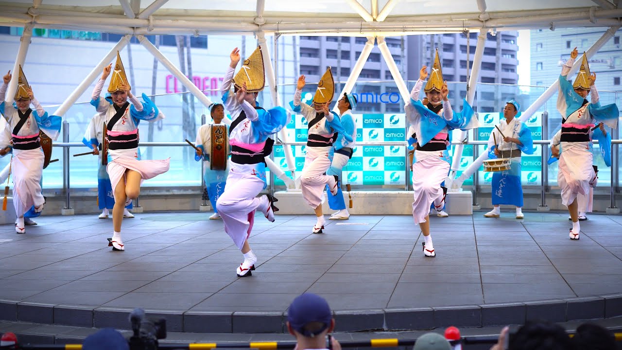 けんど連👘アミコドーム(16:30～)🏟️2022徳島市阿波おどり✨Awa Odori (Awa Dance)⭐最終日😇2022年(令和4年)8月15日(月)🔷15 August, 2022(Mon)