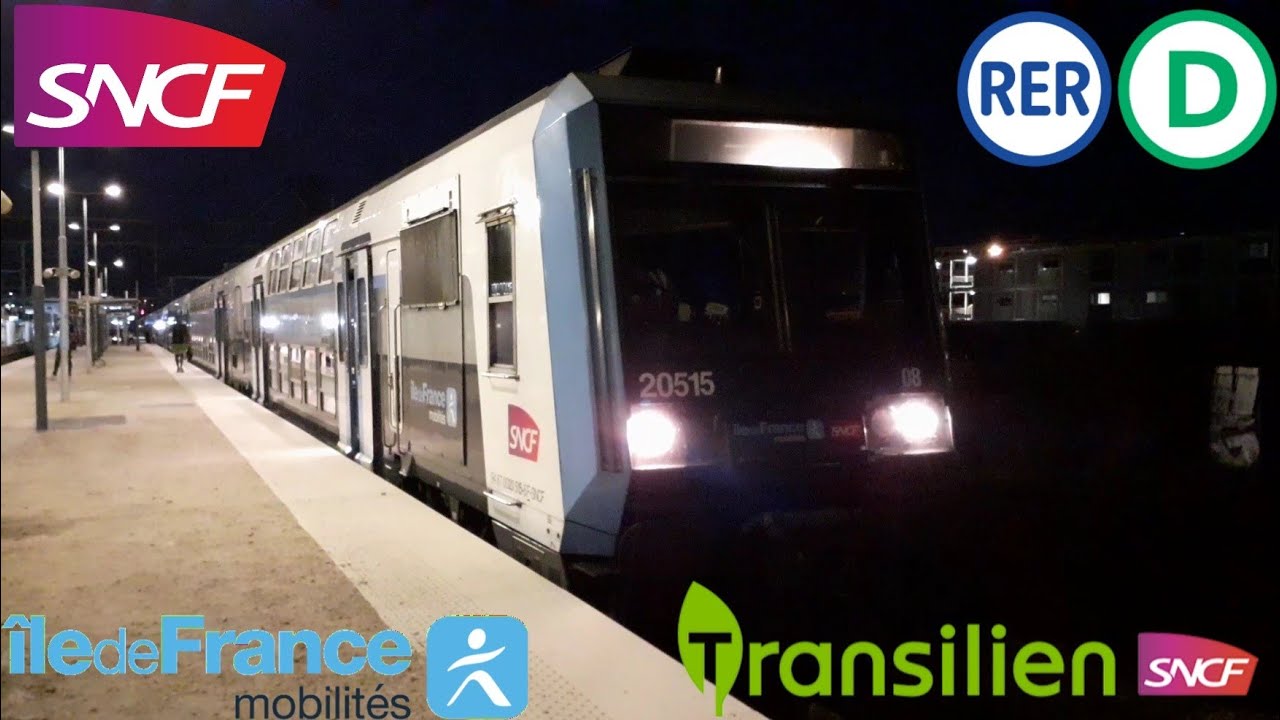 (FHD) Spot en gare de Saint Denis de Nuit 🌃 (Partie 8)