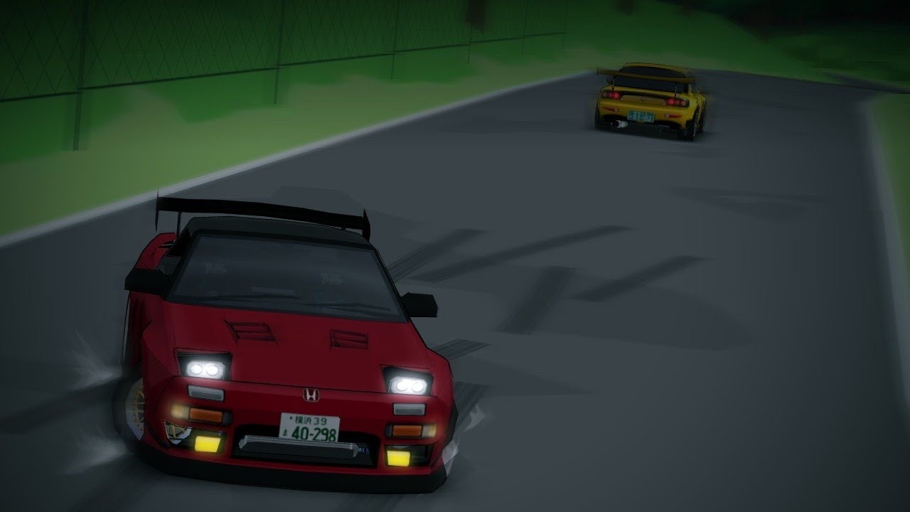 FR Legends|nsx gou hojo spin out scene