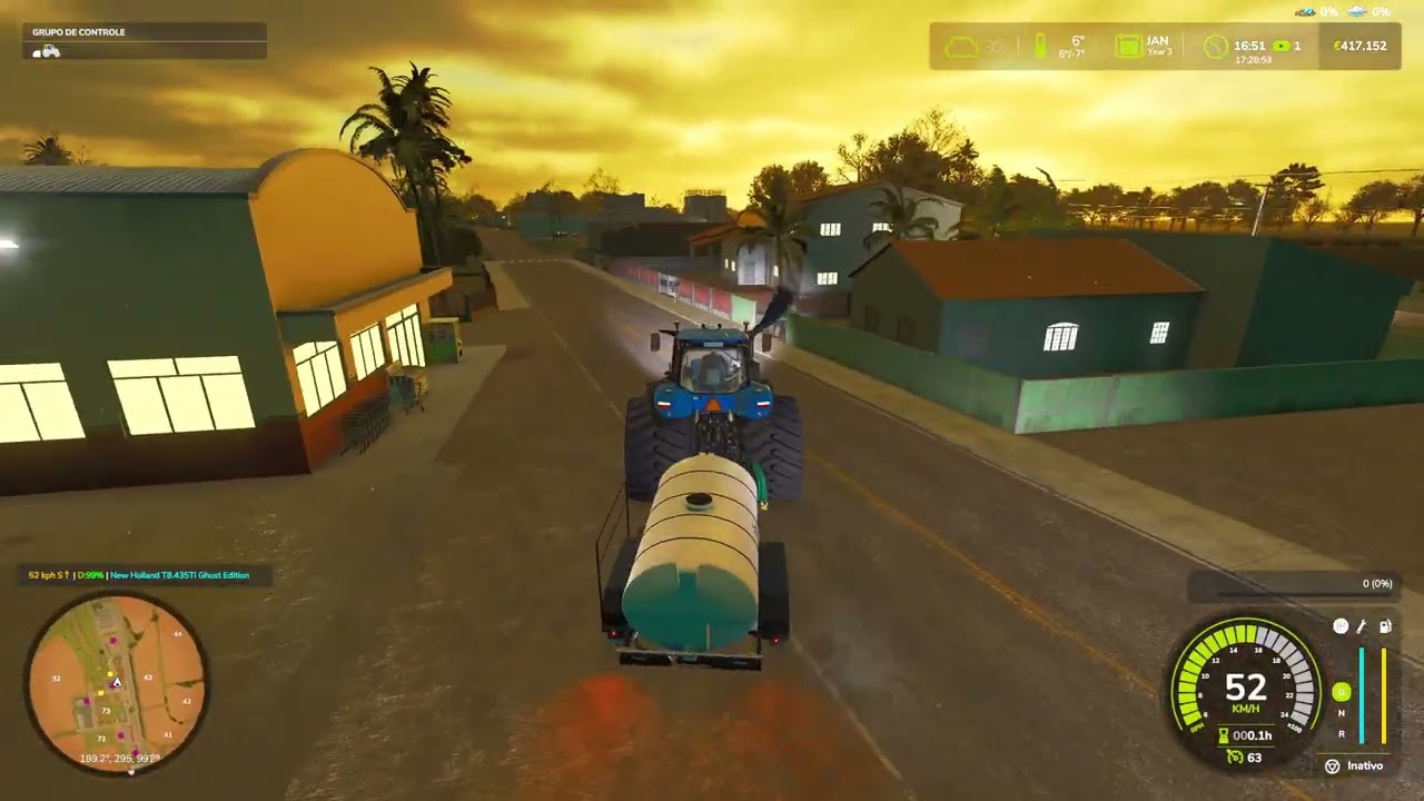 FS 25, TURVO MAP, VENDENDO A PRODUÇÃO DE LEITE.