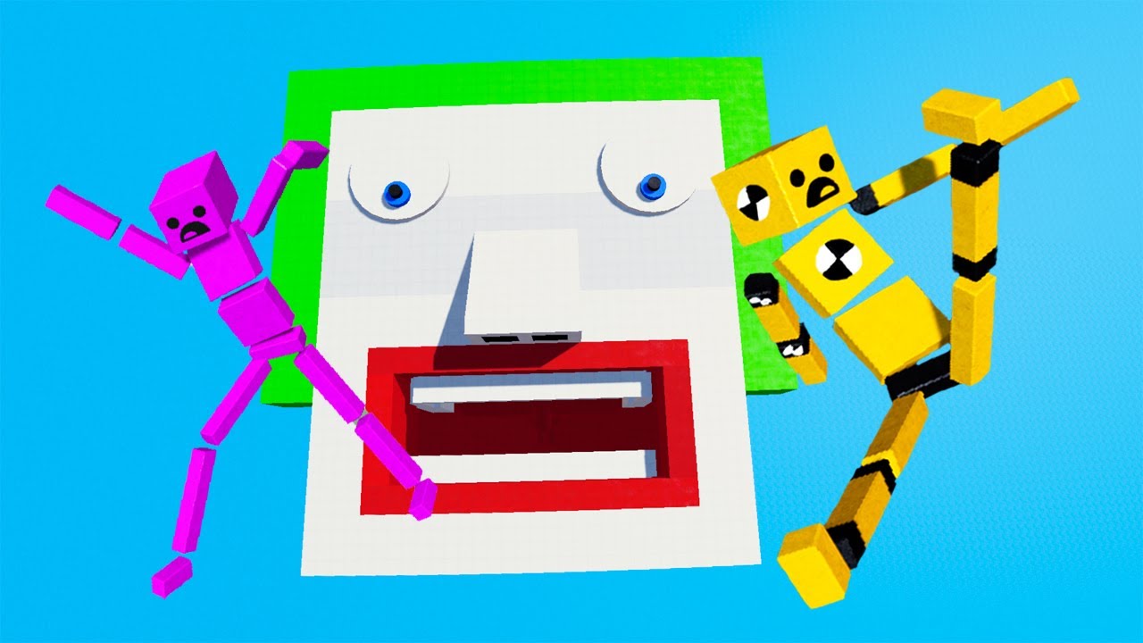 Crazy Head, Epic Fall, Sandbox Compilation / Fun With Ragdolls