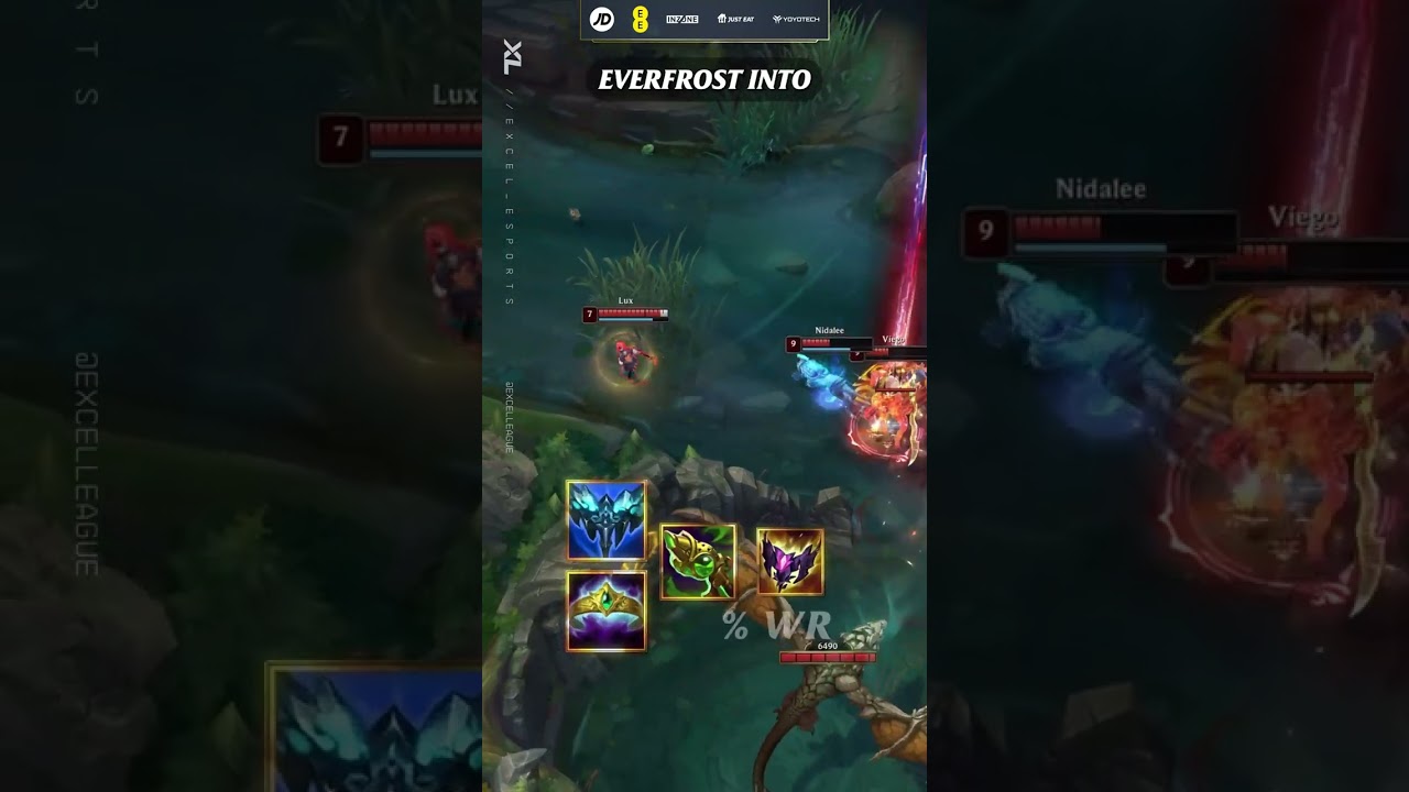 Эта сборка Люкса СЛОМАНА #leagueoflegends #lux #supportbuild