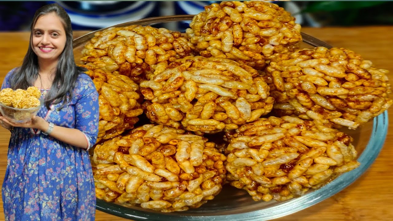 Easy Murmura Laddu Recipe | - Puffed Rice Laddu મમરા ના લાડુ રેસીપી