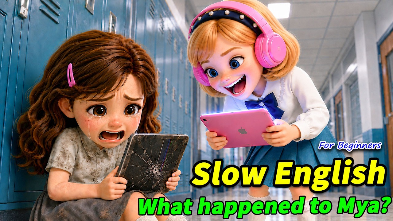 Mya&rsquo;s Worst Day at School&hellip; Until Something Unexpected Happened! 😭😱| Slow English Story (A2)