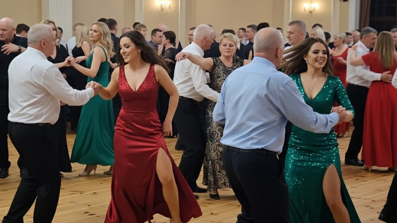 Rodzina razem na parkiecie – Zespół gra, serca biją w rytm tej melodii!
