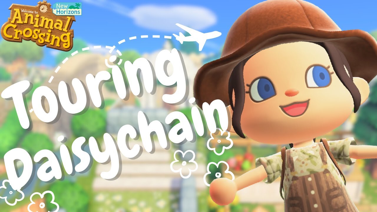 TOURING MY FINISHED ISLAND DAISYCHAIN | COTTAGE CORE ISLAND | ANIMAL CROSSING NEW HORIZONS