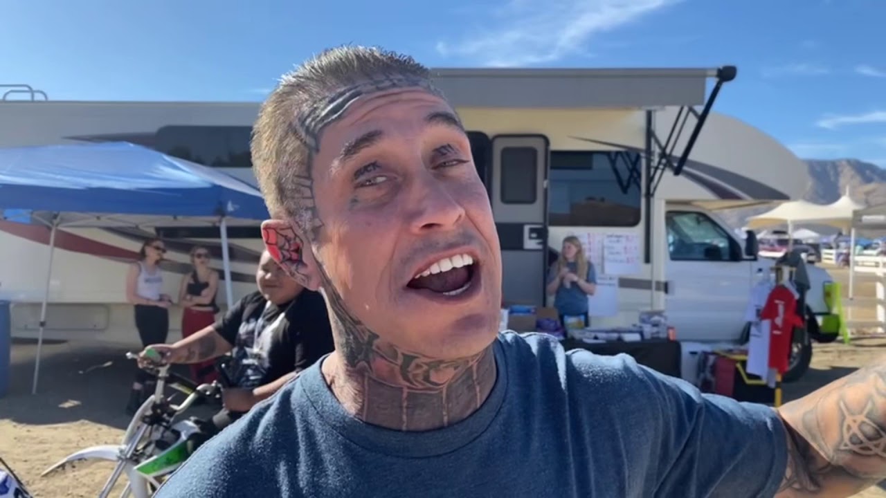 Andy Roy learns how to ride dirt bikes