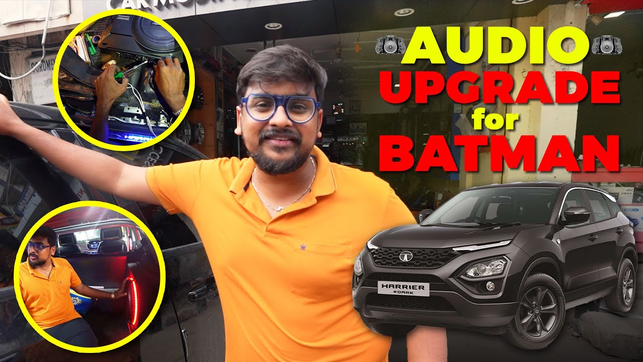 MY CAR UPGRADED😱 8 LAKHS KU AUDIO SYSTEM AH.?🚙‼️ TATA HARRIER ❤️CAR MODIFICATION IN CHENNAI