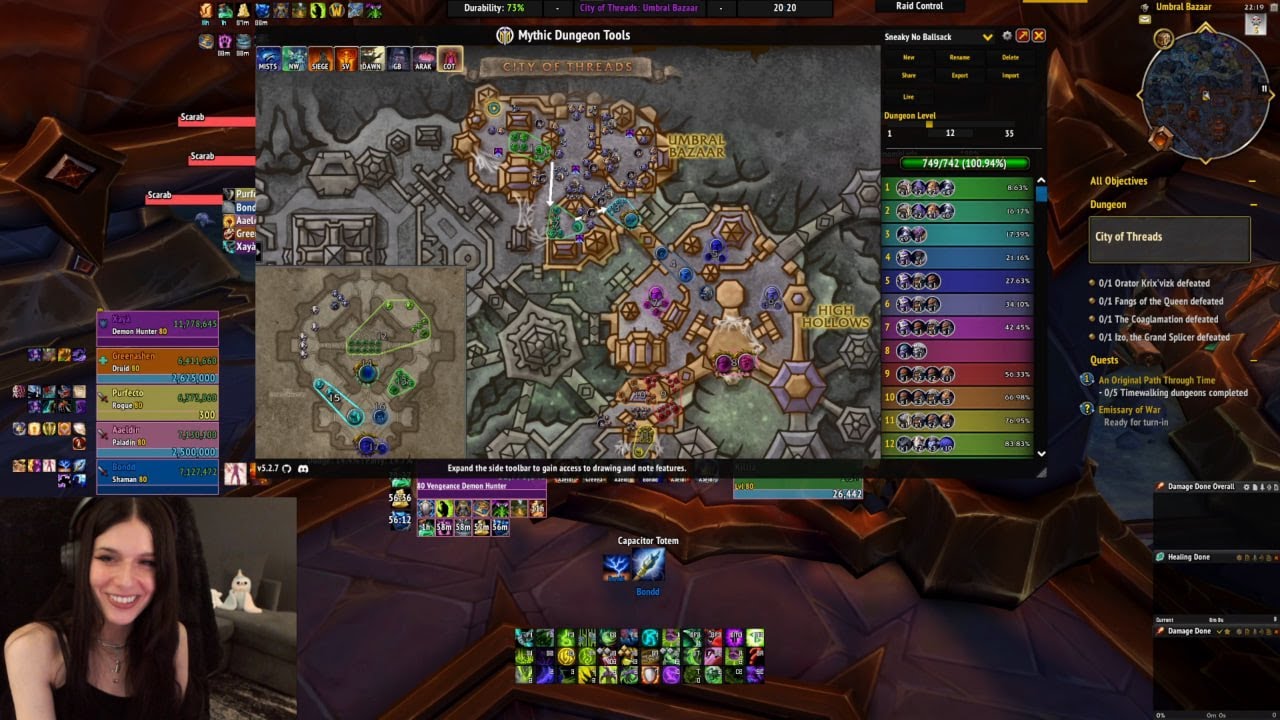 +15 City of Threads | VDH POV | rdruid, sin rogue, ret, ele