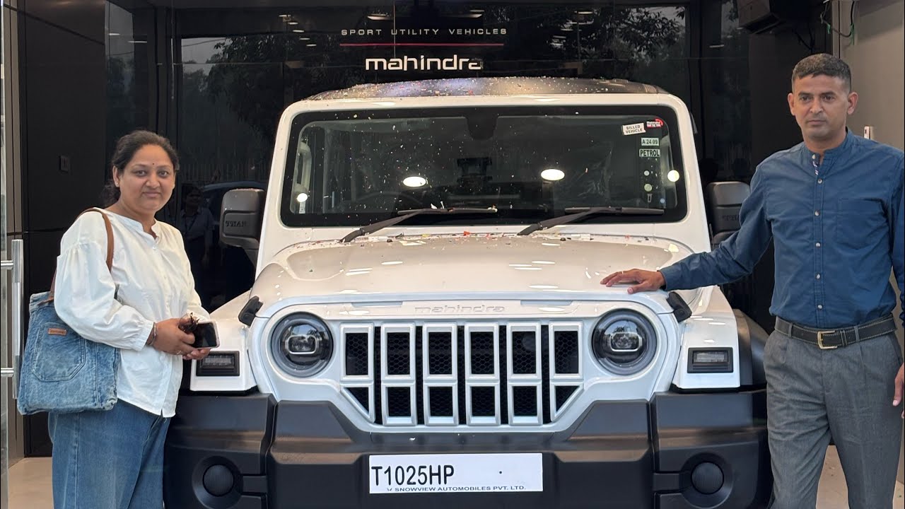 Thar roxx mx1 petrol manual delivery 🚚 day 16-10-2025 uttrakhand 