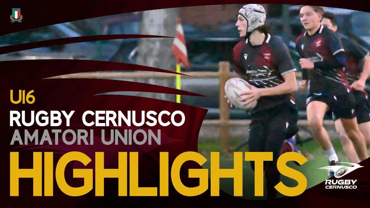 Rugby Cernusco v Amatori&Union (U16) | 25.10.2025 | Highlights