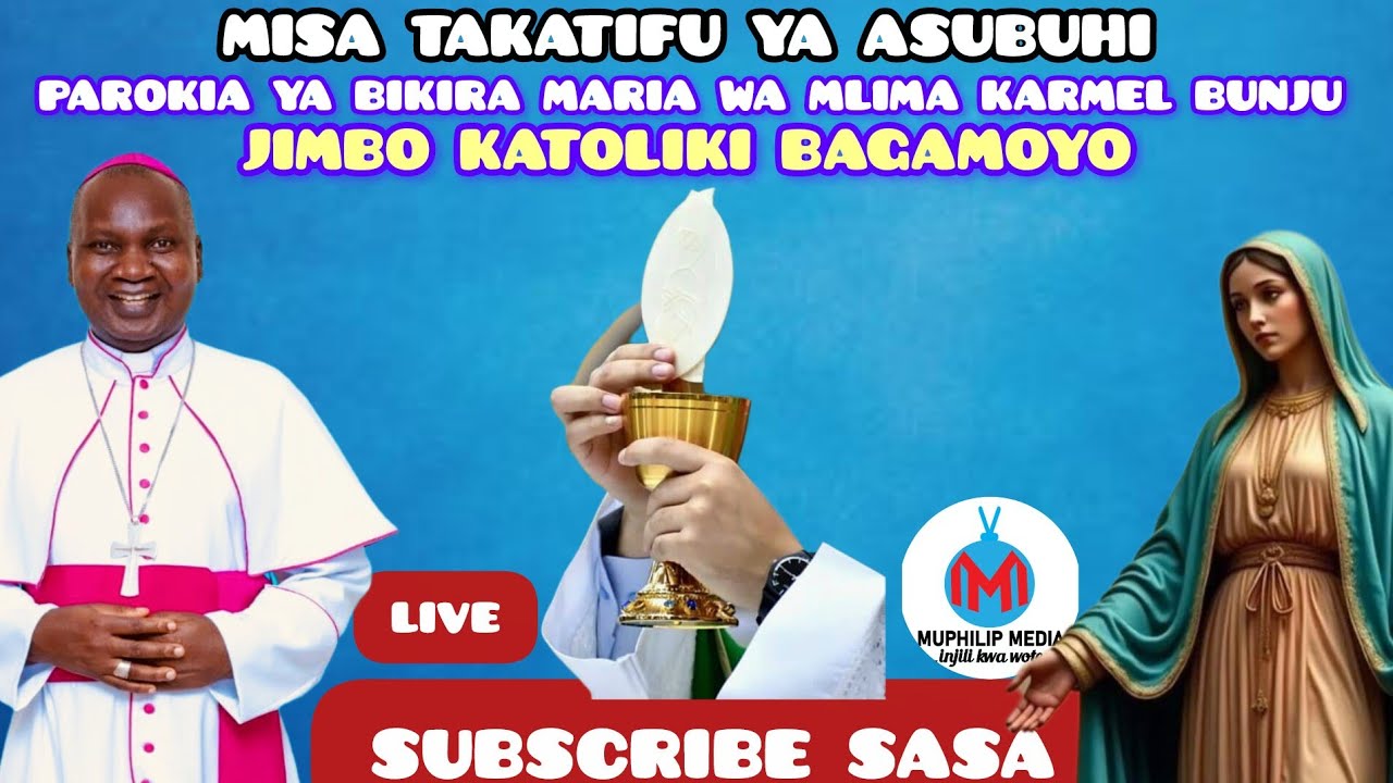 #LIVE:MISA TAKATIFU YA ASUBUHI PAROKIA YA BUNJU JIMBO KATOLIKI BAGAMOYO