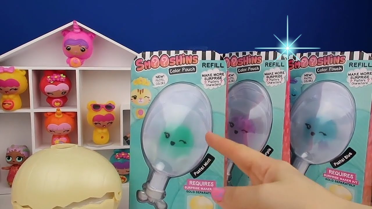 Squishy Makinesi ile Smooshins Kawaii Bebek Yapma Chalenge NEW REFİL, DIY Toy Maker Bidünya Oyuncak
