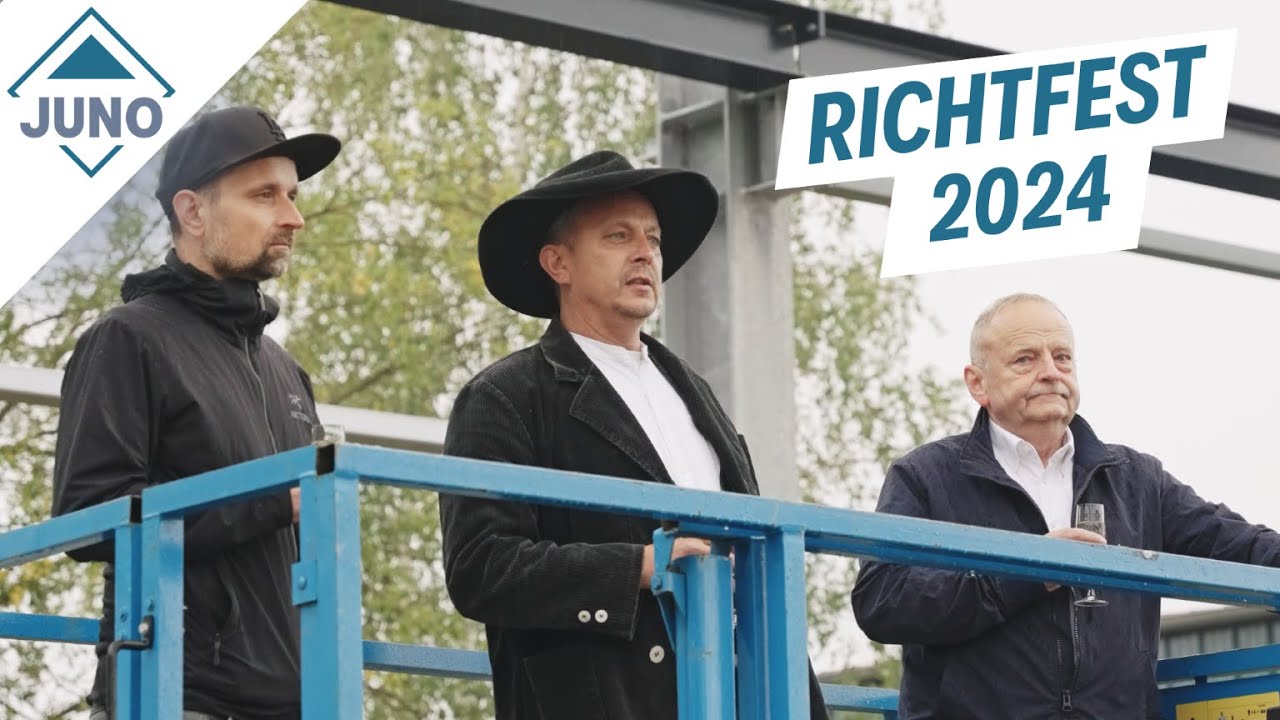 Heute ist Richtfest! | Oktober 2024 | JUNOBAU