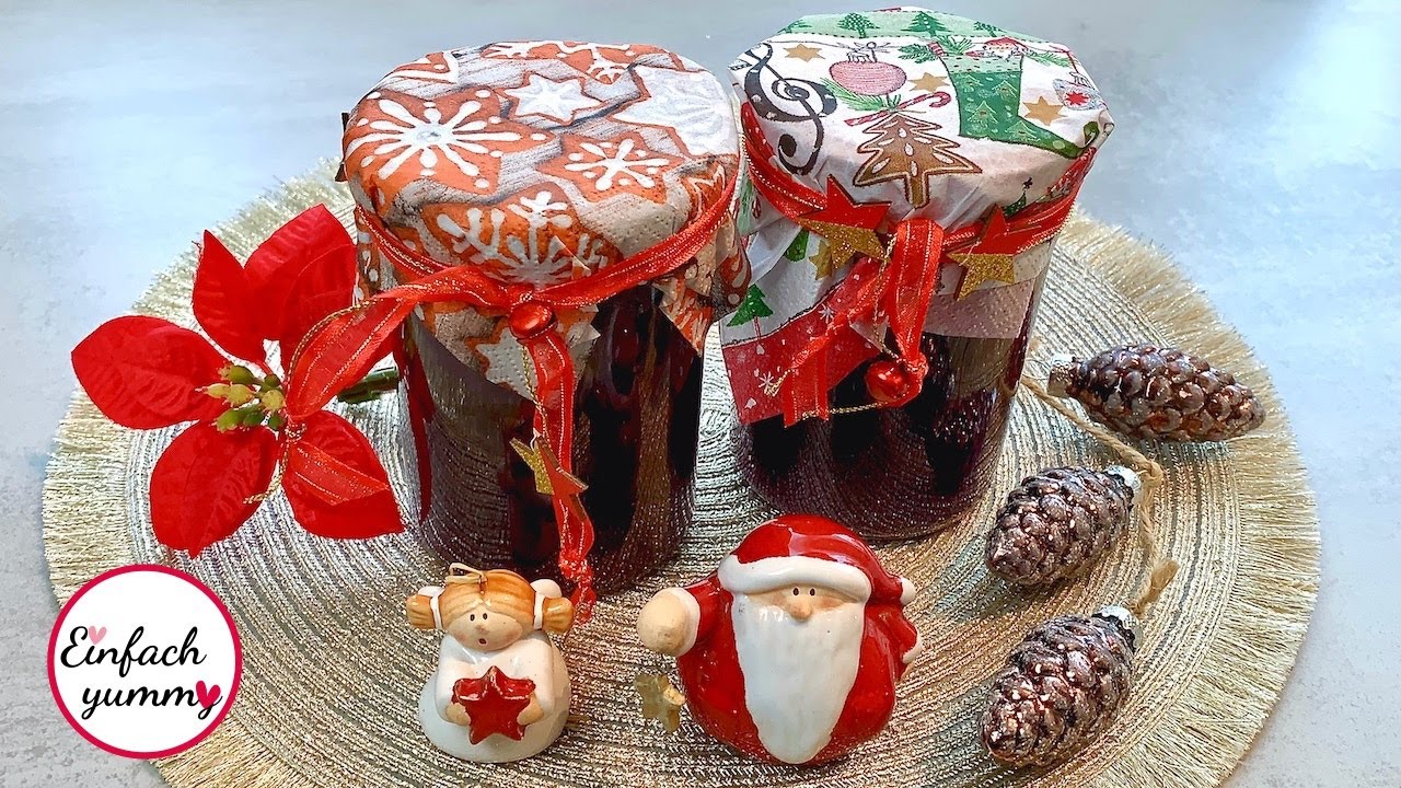 Weihnachtsmarmelade 🌟🎄🎅🏻 selbst gemachte Geschenkidee Thermomix® TM5/TM6