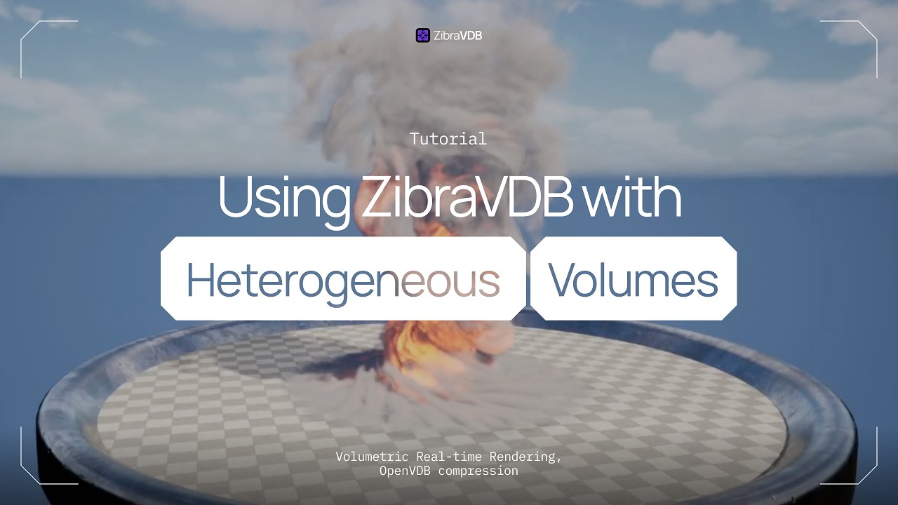ZibraVDB Heterogeneous Volumes Unreal Engine Tutorial
