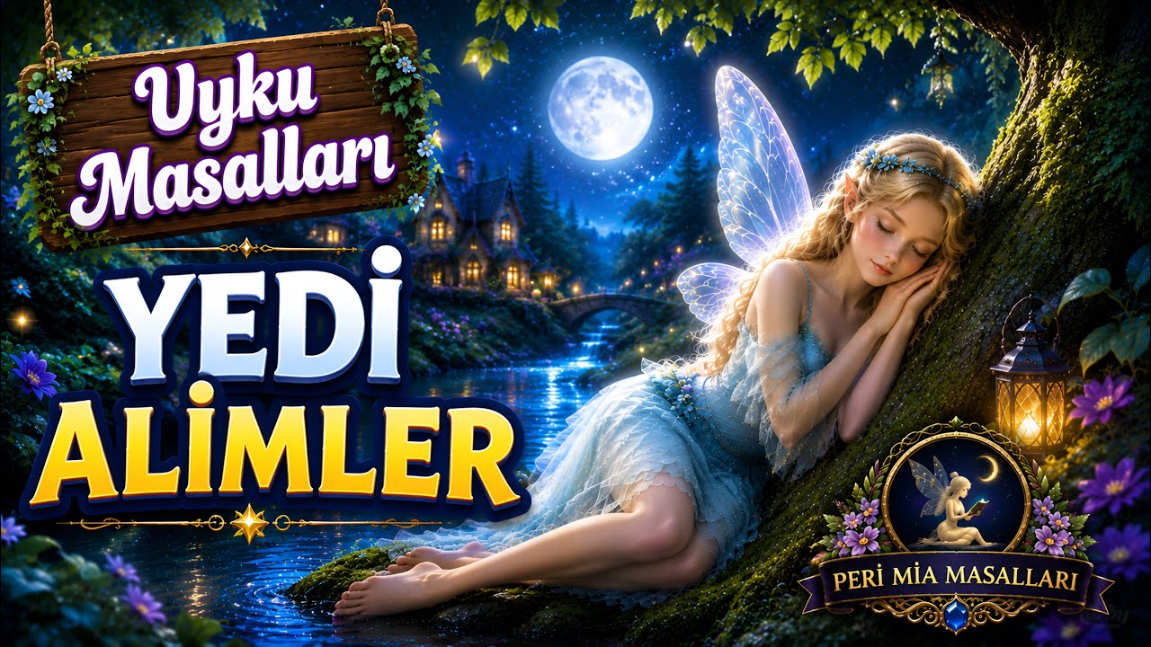 YEDİ ALİMLER-Uyku Masalları-Büyüklere Masallar-Masal Dinle-Sesli Kitap Dinle-Peri Mia Masalları