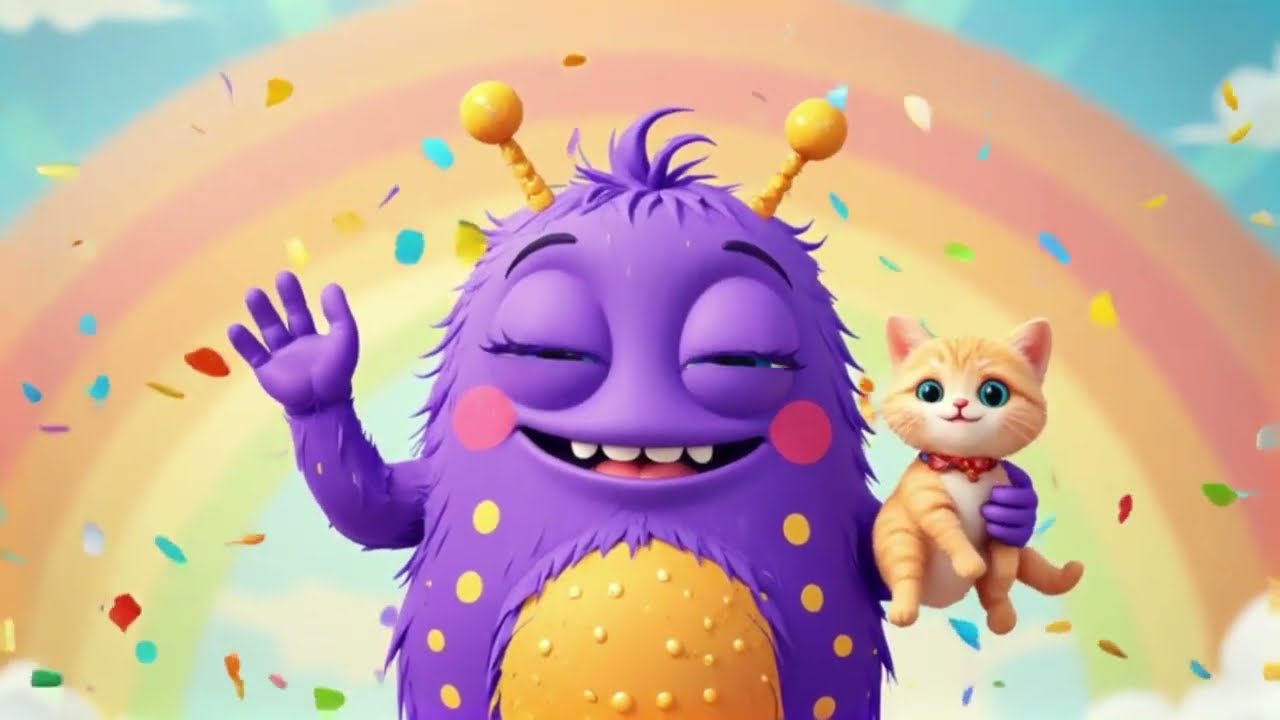Why Do Cats Purr? | Fun & Cute Nursery Rhyme Song for Kids- Enchanted Smile