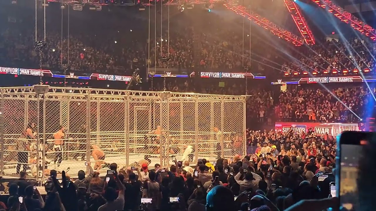 Randy Orton Returns (LIVE Audience Reaction) From Survivor Series WarGames Chicago, IL 2023
