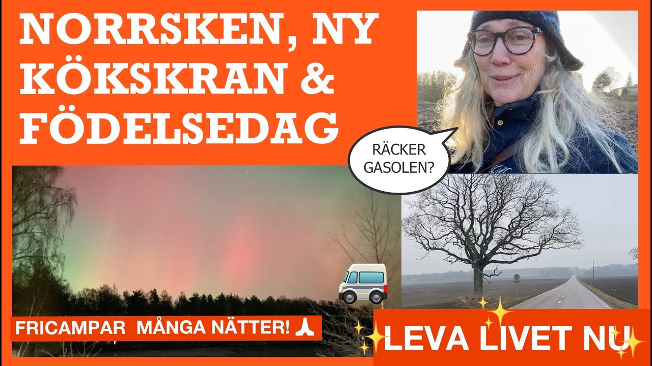 Norrsken och ny vattenkran - film nr 334