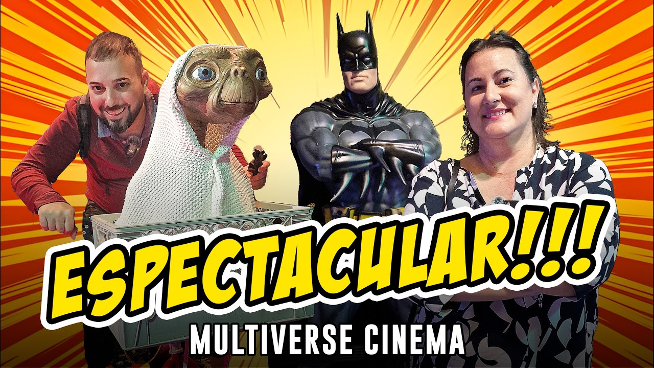 Si te gusta el Cine ¡NO TE LO PUEDES PERDER! Multiverse Cinema (La exposición) en Málaga Factory
