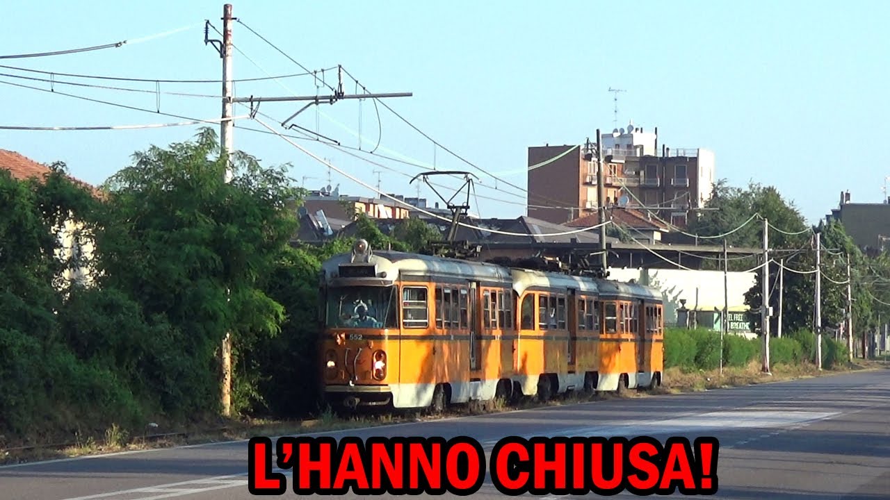 Dopo oltre CENTO ANNI DI VITA si chiude il sipario sull'ultima tranvia interurbana milanese