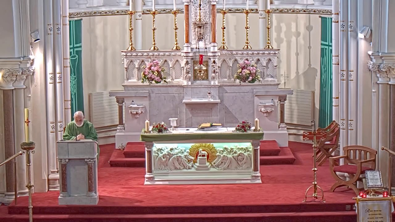An t-Aifreann Naofa.  Mass in the Irish language live from Rathfarnham, Dublin.3rd of November 31st