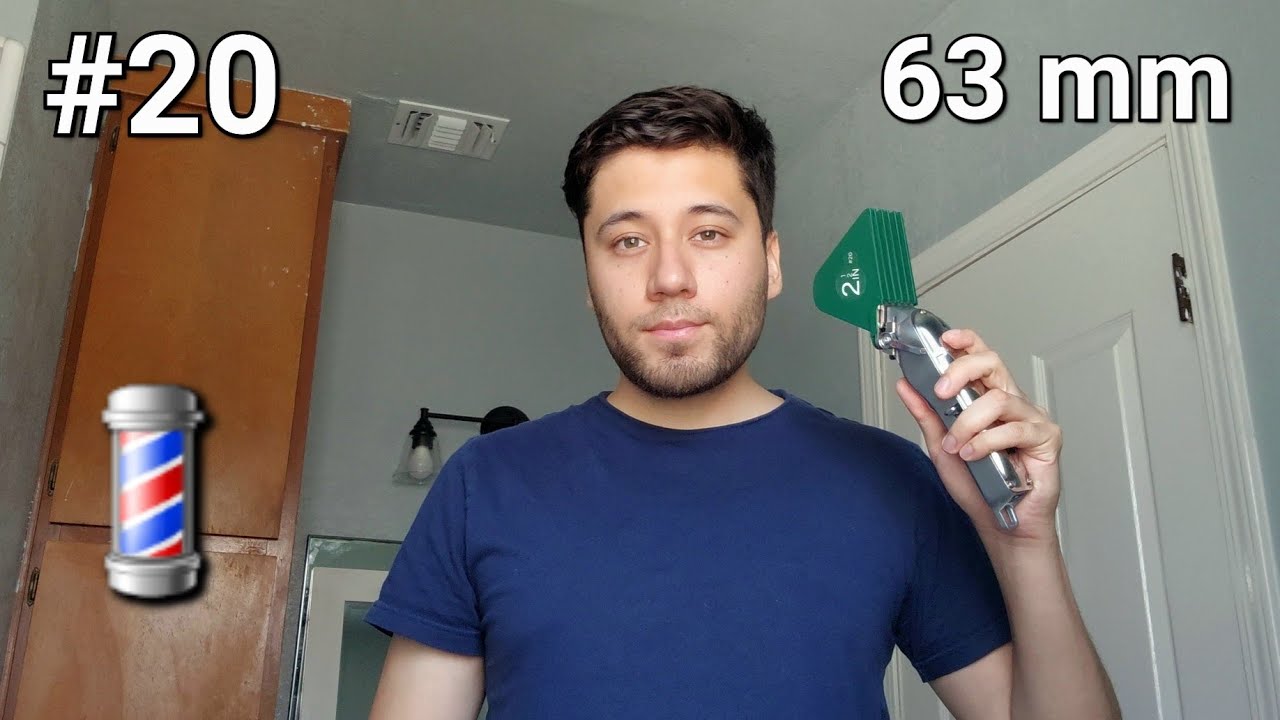 What A Number #20 Hair Clipper Guard Looks Like. 2.5 Inches