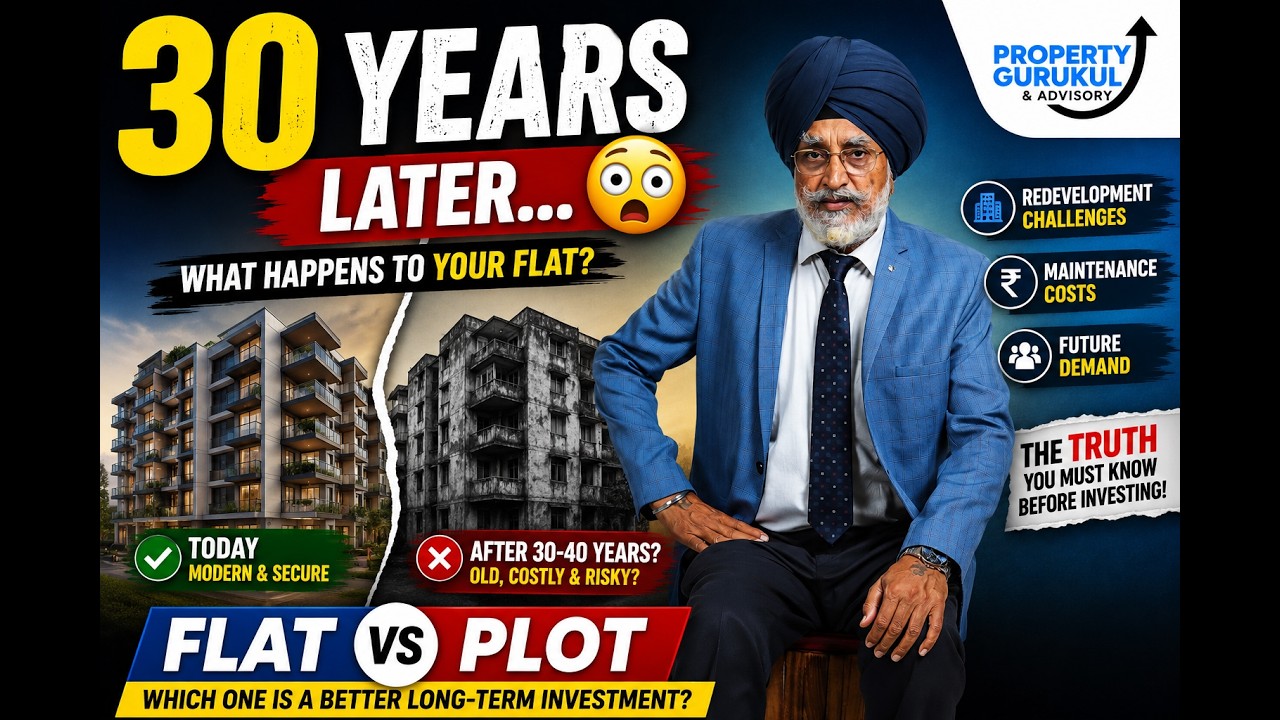 Will Flats Lose Value in the Future? 🏢 The Truth About Apartments vs Plots | Property Gurukul