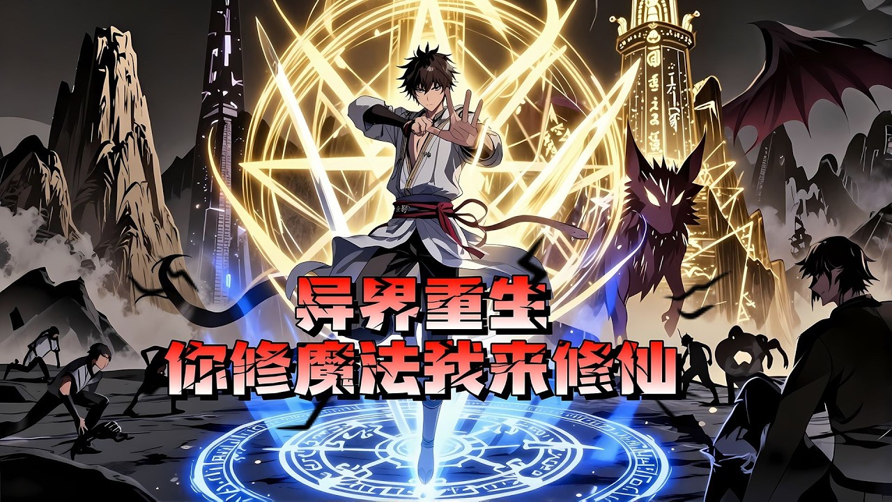 《异界重生：你修魔法我修仙》全集｜从娘胎开始修仙，现代强者碾压魔法世界！#异界重生 #修仙小说 #魔法世界